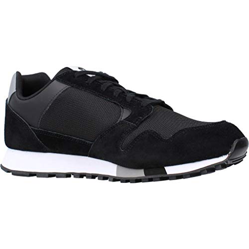 Le Coq Sportif Manta, Zapatillas Hombre, Black/Titanium, 44 EU