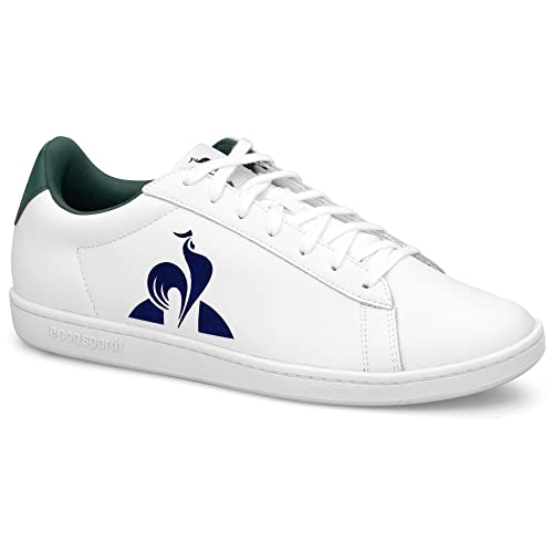 Le Coq Sportif Master Court, Zapatillas Deportivas Unisex Adulto, Optical White/Navy Blazer, 41 EU