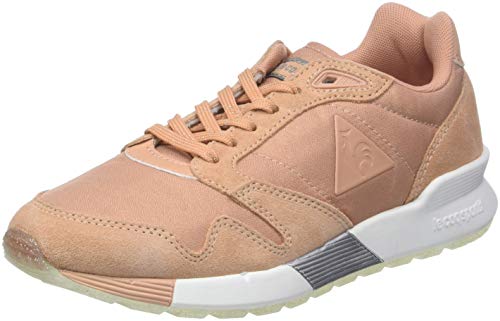 LE COQ SPORTIF Omega X W Metallic Silve, Zapatillas Mujer, Beige (Dusty Coral/Old Silver Rose), 37 EU