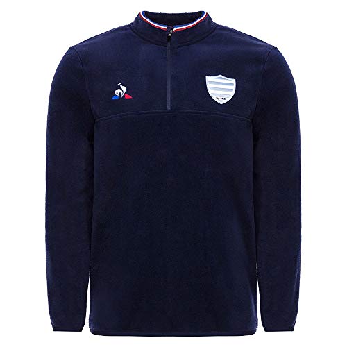 Le Coq Sportif Racing 92 Training Polar Fleece Jacket D Chaqueta De Forro, Hombre, Dress Blues, 2XL