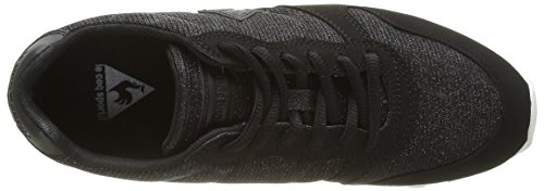 Le Coq Sportif Sigma Glitter, Zapatillas Mujer, Negro (BlackBlack), 37 EU