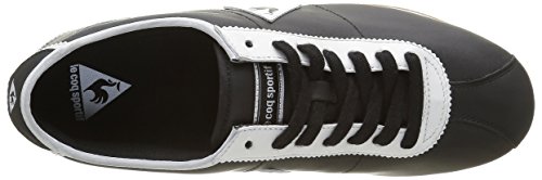 Le Coq Sportif Wendon, Zapatillas Unisex Adulto, Negro (Black/Optical WhiteBlack/Optical White), 36 EU