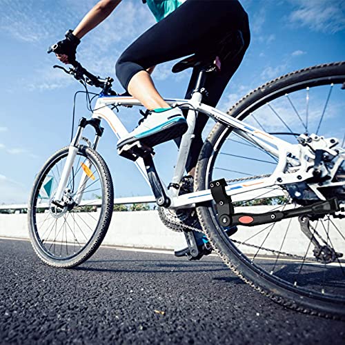 LEcylankEr Pata de Cabra Bicicleta para 24/26/28,Portabicicletas con Base de Goma Antideslizante de Aleación de Aluminio para Bicicletas de Montaña,Bicicletas de Carretera,Bicicletas Plegables