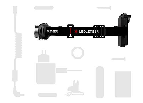 Led Lenser H3.2 - Linterna (Linterna con cinta para cabeza, Negro, Rojo, Metal, De plástico, IPX4, 1 lámpara(s), LED)