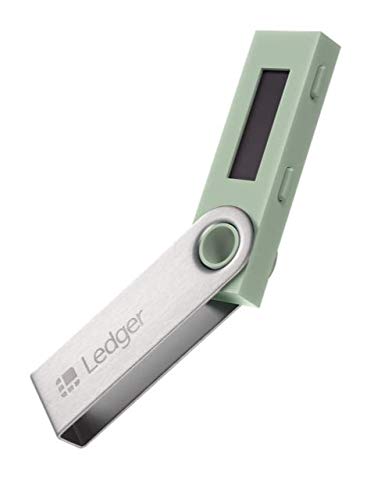 Ledger Nano S - V1.4 - Monedero Hardware de criptomonedas - Jade Green