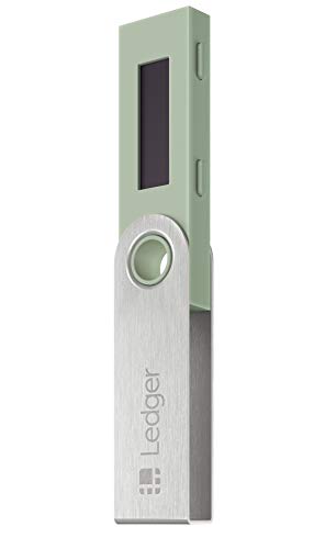 Ledger Nano S - V1.4 - Monedero Hardware de criptomonedas - Jade Green