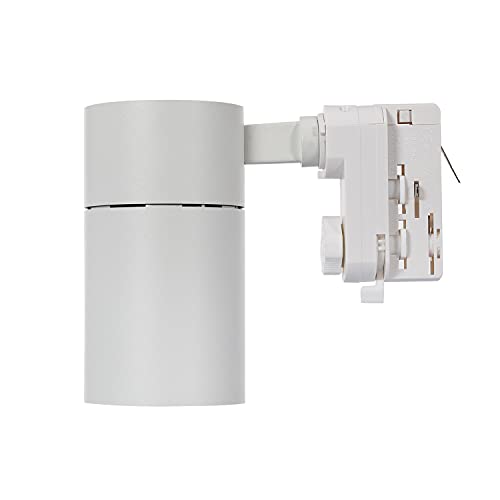 LEDKIA LIGHTING Foco LED New Mallet Blanco 20W Regulable No Flicker para Carril Trifásico (UGR 15) Blanco Neutro 4000K - 4500K