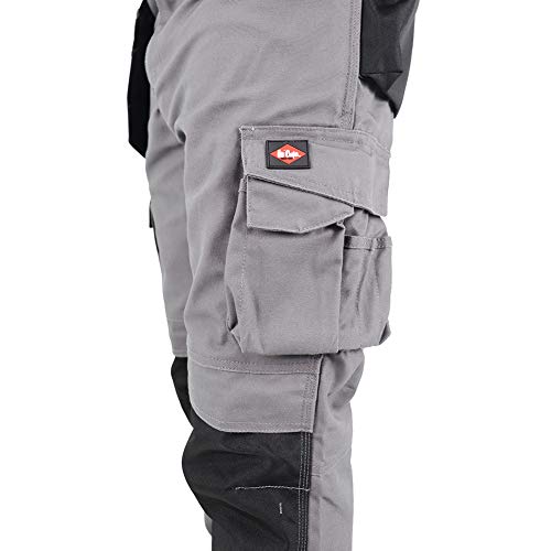 Lee Cooper Workwear 210 Cargo - Pantalones para hombre, color grey/black, talla 42