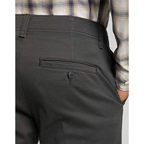 Lee Extreme Motion Chino Jeans Hombre, Gris (Dk Grey), 50 IT (36W/30L)