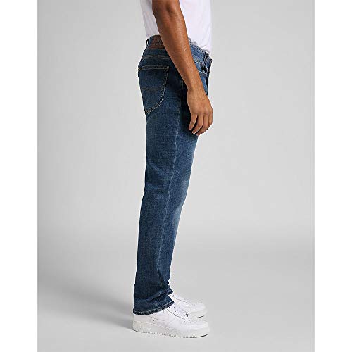 Lee Extreme Motion Slim Jeans Hombre, Azul (King Blue), 32W/32L