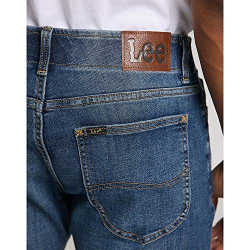 Lee Extreme Motion Slim Jeans Hombre, Azul (King Blue), 32W/32L