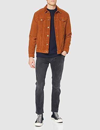 Lee Plain Crew SWS Sudadera, Midnight Navy, XXXXXL para Hombre