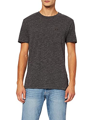 Lee Ultimate Pocket T-Shirts Hombre, Gris (Dark Grey Mele 06), Small