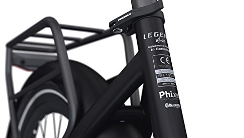 LEGEND EBIKES Milano 36V14Ah Bicicleta Eléctrica, Unisex Adulto, Onyx Black, Talla Única