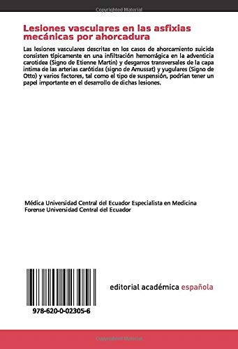 Lesiones vasculares en las asfixias mecánicas por ahorcadura: Lesiones vasculares en ahorcados y su relación con el tipo de suspensión en cadáveres autopsiados, Quito-Ecuador