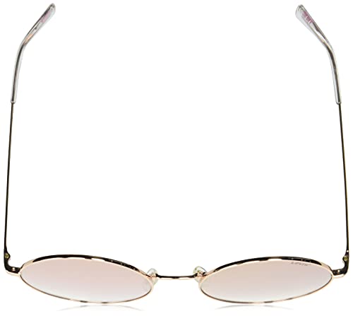 Levi's Gafas de sol ovaladas Lv 1011/S para mujer, Oro,