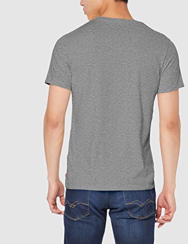Levi's Graphic Camiseta, 84 Sportswear Logo Grey Midtone Grey Htr, 3XL para Hombre
