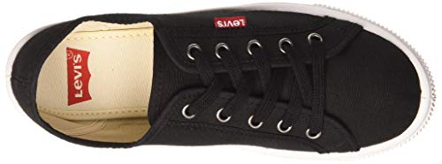 Levi's Malibu Beach S, Zapatillas Mujer, Negro (R Black 59), 39 EU