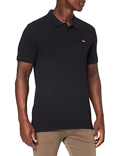 Levi's New Levis Hm Polo, Negro Mineral, M para Hombre