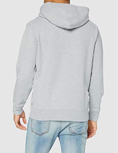 Levi's T2 Std Graphic Sudadera, Co Hm Two Colour Hoodie Heather Grey, XXXL para Hombre