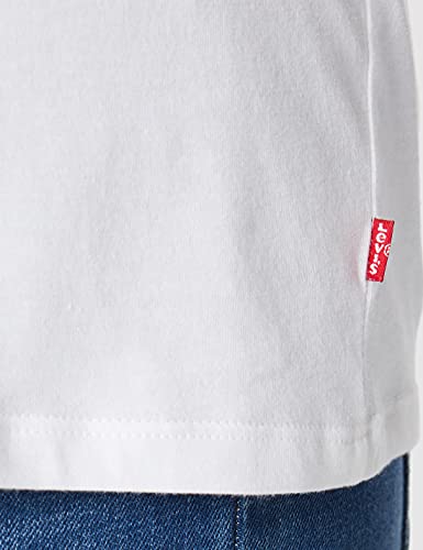 Levi's The Perfect tee Camiseta, L Batwing White, M para Mujer