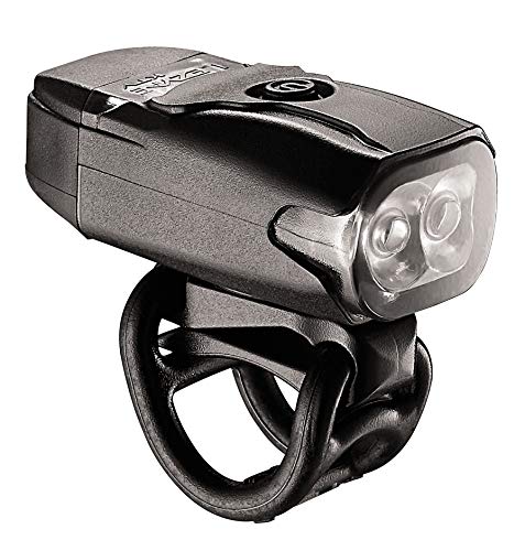 Lezyne KTV - Luz Delantera para Bicicleta o Bicicleta de montaña, Recargable por USB, Unisex, Color Negro, Talla única