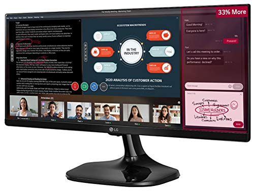 LG 25UM58-P 25-Inch 21:9 UltraWide FHD IPS Monitor [Versión/Enchufe UK]