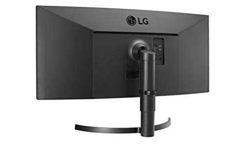 LG 35WN73A-B - Monitor Ultrapanorámico Curvo LG UltraWide WQHD de 88,9 cm (35") con Panel VA (3440 x 1440 píxeles, 21:9, 300 cd/m², sRGB 99%, 1000:1, 5 ms GtG, 100Hz, FreeSync, DP, HDMI, USB-C) Negro