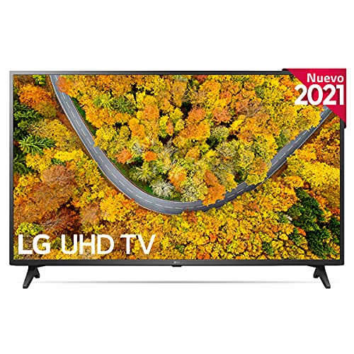 LG 55UP7500LF-ALEXA - Smart TV 4K UHD 139 cm (55") con Procesador Quad Core, HDR10 Pro, HLG, Sonido Virtual Surround, HDMI 2.0, USB 2.0, Bluetooth 5.0, WiFi