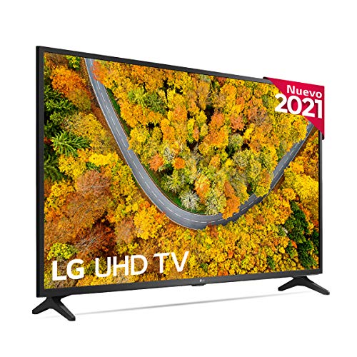 LG 55UP7500LF-ALEXA - Smart TV 4K UHD 139 cm (55") con Procesador Quad Core, HDR10 Pro, HLG, Sonido Virtual Surround, HDMI 2.0, USB 2.0, Bluetooth 5.0, WiFi