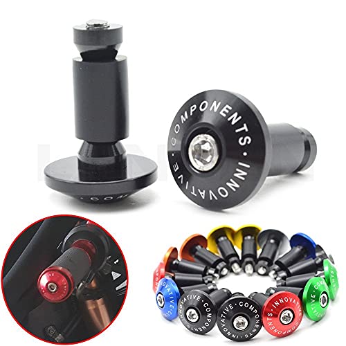 LGMT Mango Empuñaduras Universales De 7/8 22 Mm para Manillar De Motocicleta, Tapón Antivibración Silder para Ap-rilia RST1000 RSV MI-LLE RSV4 SH-Iver TU-ONO V4R Terminales Manillar Motocicleta