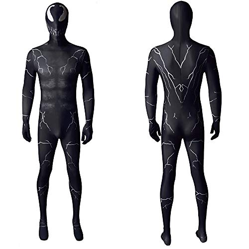 LGYCB Película Venom Cosplay Ropa Symbiote Medias Trajes Etapa Rendimiento Siamese Ropa Niños Adultos Disfrute Disfrute Conjunto de Cuerpo Completo,Adult XXXL(180~185cm)-Bodysuit