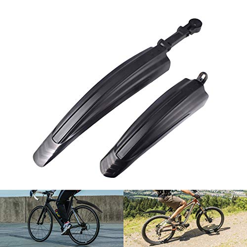 LIANYG Bicicleta Guardabarros 2 unids Bicicletas de Bicicleta Mountain Road Bike Mudguard Frente Trasero MTB MARD Guard Wins para Accesorios DE Bicicletas 276 (Color : Orange)