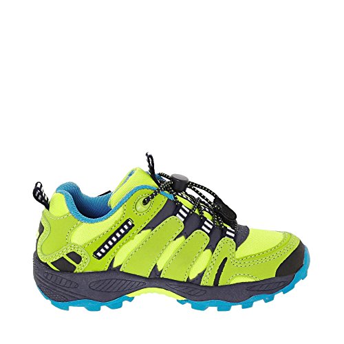 Lico Fremont, Zapatos de Senderismo, Azul (Lemon/Marine/Petrol), 34 EU