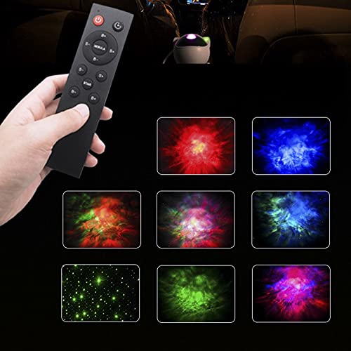 Lijerly Astronaut Starry Sky Projector with Remote Control LED Laser Star Nebula Night Light USB Powered Christmas Party Children Kids Adults Home Bedroom Lighting Table Desk Lamps Decor Gifts