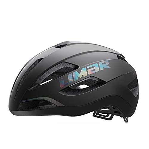 Limar S.r.L. Air Master Casco de Bicicleta, Unisex Adulto, Iridescent Matt Black, Medium