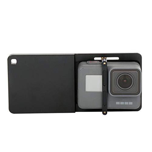 Linghuang Adaptador de placa para DJI Osmo Action/GoPro 3/3+/4/5/Yi Cam 4K/SJCAM cámara portátil Gimbal Accesorios