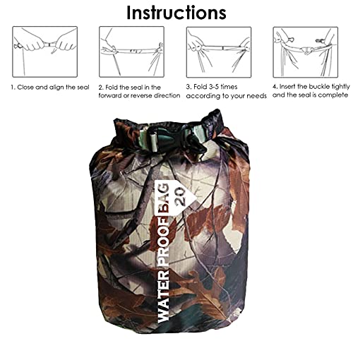 LINGJIONG Bolsa seca impermeable flotante, bolsa seca de colores brillantes para nadadores, flotador de remolque para nadadores y triatletas