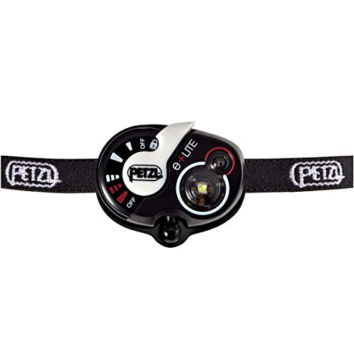 Linterna frontal de emergencia Petzl E + Lite Negro / Rojo