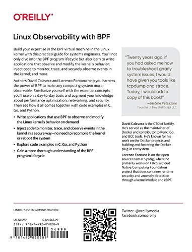 Linux Observability with BPF: Advanced Programming for Performance Analysis and Networking