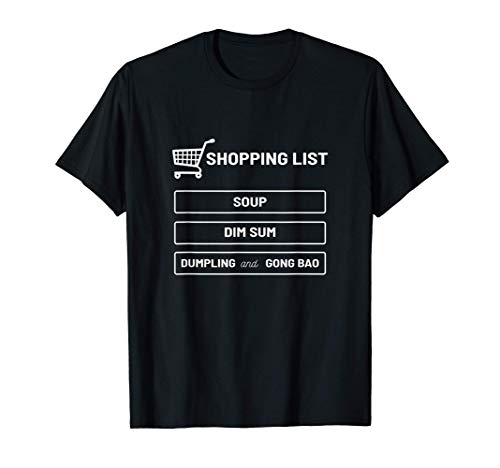 Lista de compras de China ciudadano chino Camiseta