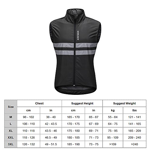Lixada Ciclismo Sin Mangas Jersey a Prueba de Viento Transpirable MTB Bike Riding Top Chaqueta Deportiva