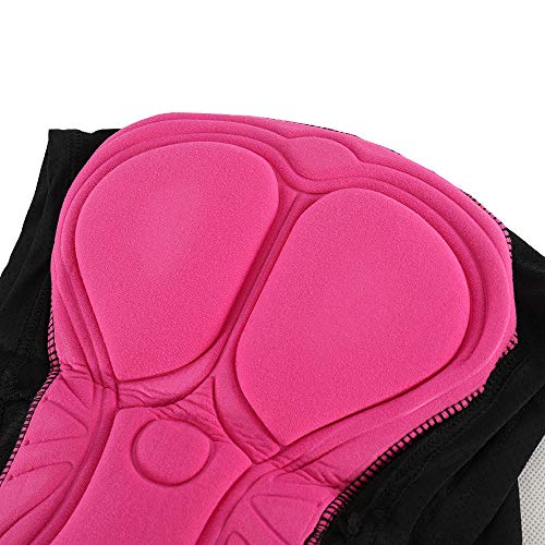 Lixada Mujer Ropa Interior de Bicicleta Calzoncillos de Bicicleta Acolchados de Gel 3D MTB Ciclismo Ropa Interior de Ciclismo Pantalones Cortos