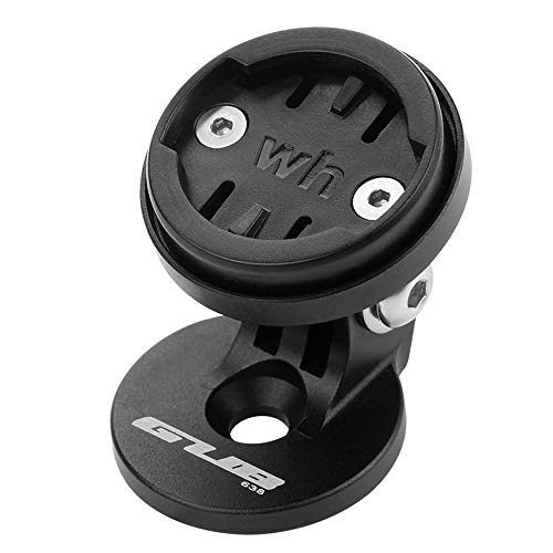 Lixada Soporte de Montaje de Tapa Superior de Vástago de Bicicleta Ajustable con 4 Adaptadores Compatible with Garmin para Bryton para Cateye para Computadoras de Ciclismo Wahoo