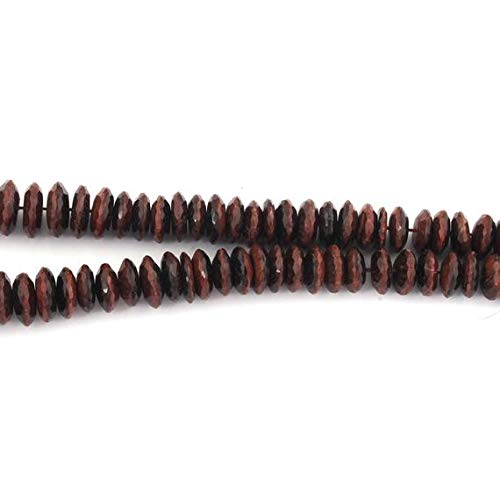 LKBEADS 1 hebra natural marrón ojo de tigre corte alemán Rondelles – Rueda Rondelle cuentas 8 mm-12 mm 16 pulgadas Código HIGH-12820