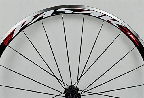 Llanta de bicicleta Superlight Bicycle Wheelset 700C RIM Brake Road Bike Frente y rueda trasera 1650G 7-11 Cassette SELLADO CUBIERTO DE RODAMIENTO SELLADO Eje de liberación rápida 6T Accesorio de bici