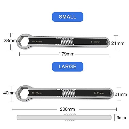 Llave Ajustable Multifunción Torx llave doble cabeza llave inglesa universal tuercas de tornillo ajustable llaves de torque de automóvil mantener reparación herramientas de mano Llave Ajustable Moleta