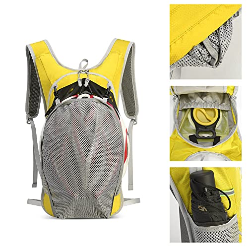 Local Lion Mochila de Ciclismo para Hidratación, Equipo Ligero para Running Correr Senderismo Caminar