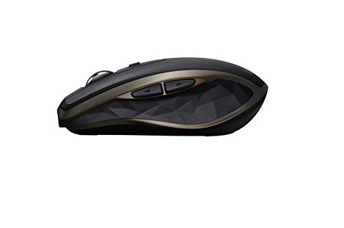 Logitech MX Anywhere 2 Ratón Inalámbrico, Bluetooth 2.4 GHz con Receptor USB Unifying, Seguimiento en Cualquier Superficie 1000 DPI, Compatible con PC/Mac/Portátil, Negro