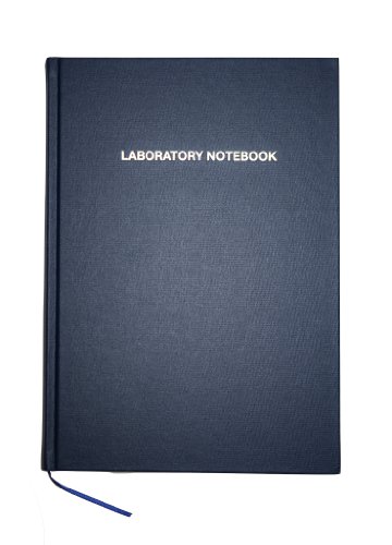 Logix Books® GLP Laboratory Notebook/Cuaderno de Laboratorio, A4, cuadrícula (5mm), Azul, 192 páginas, Encuadernación cosida (LOGIX-A4R-192-G) [Tapa Dura]